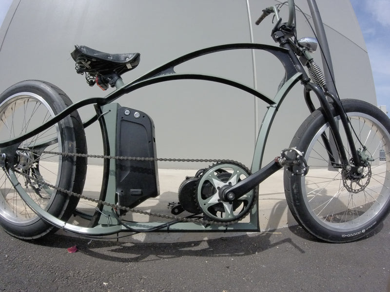 Electric bike conversion kits and gearing